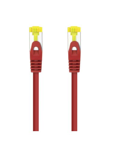 Nanocable Cable de red latiguillo RJ45 LSZH Cat.6A SFTP AWG26, Rojo, 3.0 m