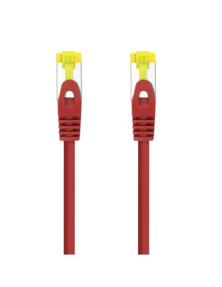 Nanocable Cable de red latiguillo RJ45 LSZH Cat.6A SFTP AWG26, Rojo, 3.0 m