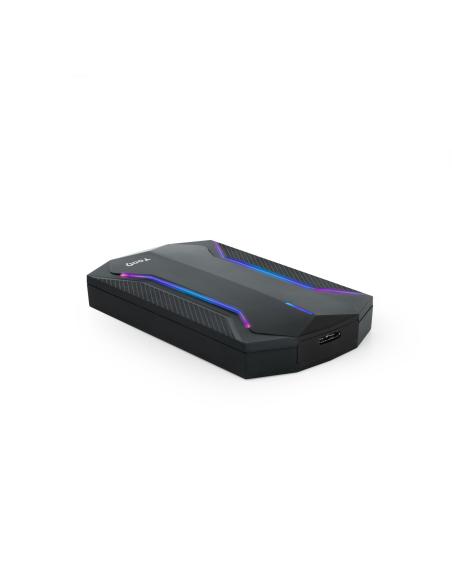 CAJA EXTERNA 2.5 TOOQ GAMING SATA USB3.03.1 GEN1 LEDS RGB TQE-2599RGB
