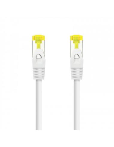 Nanocable Cable de red latiguillo RJ45 LSZH Cat.6A SFTP AWG26, Blanco, 2.0 m