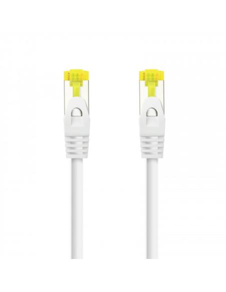 Nanocable Cable de red latiguillo RJ45 LSZH Cat.6A SFTP AWG26, Blanco, 2.0 m