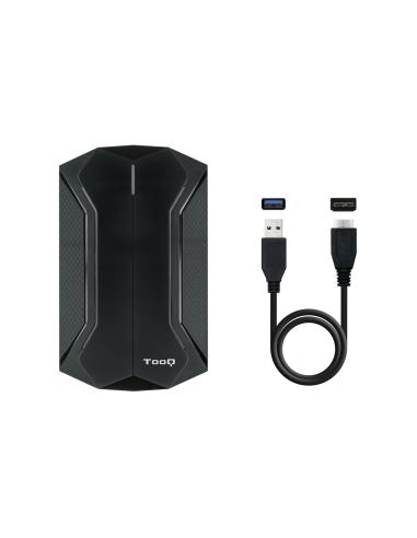 CAJA EXTERNA 2.5 TOOQ GAMING SATA USB3.03.1 GEN1 LEDS RGB TQE-2599RGB