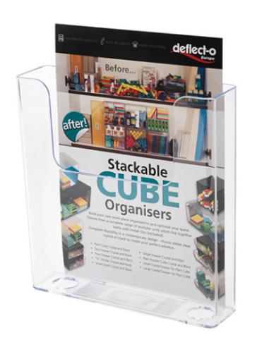 Deflecto 76301 estantería para libros 1 estanterías Transparente
