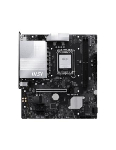 PLACA BASE MSI PRO H810M-B / LGA 1851 (SOCKET V1) / INTEL CORE ULTRA (SERIE 2) / 2XDDR5 / HDMI-DP / PRO H810M-B