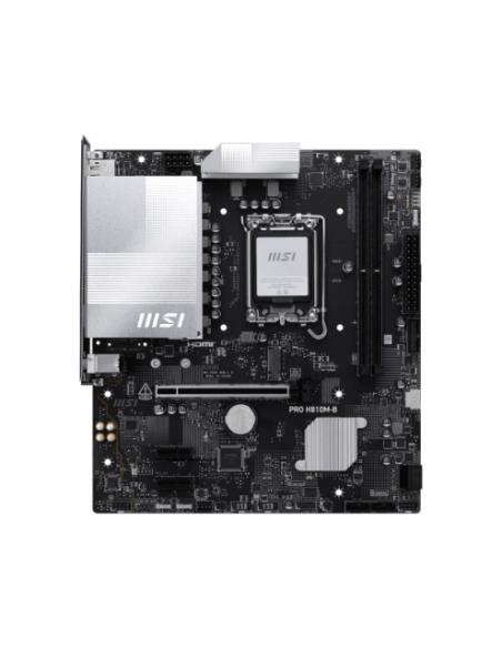 PLACA BASE MSI PRO H810M-B / LGA 1851 (SOCKET V1) / INTEL CORE ULTRA (SERIE 2) / 2XDDR5 / HDMI-DP / PRO H810M-B