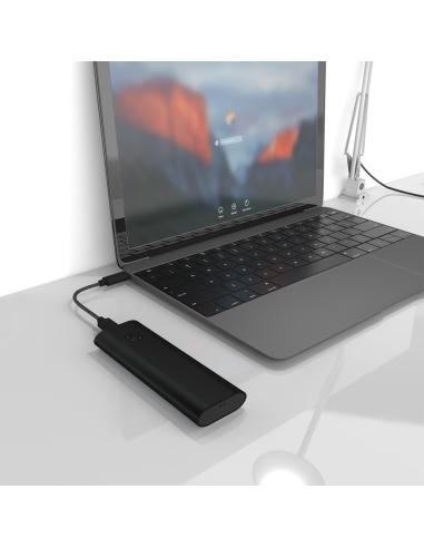CAJA EXTERNA M.2 NGFF NVME A USB3.2 GEN2 NEGRA AISENS ASM2-020B