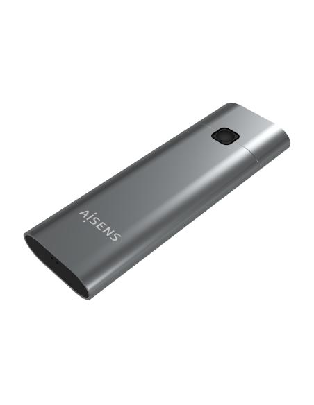CAJA EXTERNA M.2 NGFF NVME A USB3.2 GEN2 GRIS AISENS ASM2-021GR