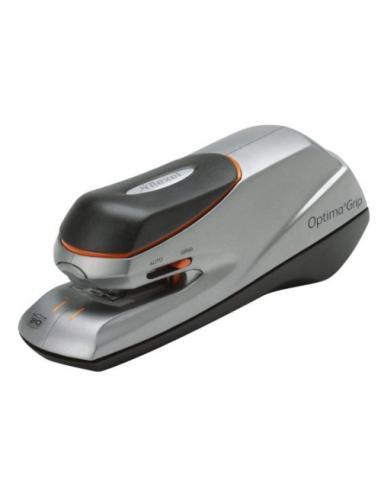 GRAPADORA ELECTRICA OPTIMA GRIP HASTA 20 HOJAS COLOR NEGRO / PLATA REXEL 2102349