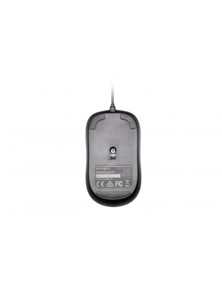 RATON CON CABLE VALUMOUSE SENSOR OPTICO COLOR NEGRO KENSINGTON K72110EU
