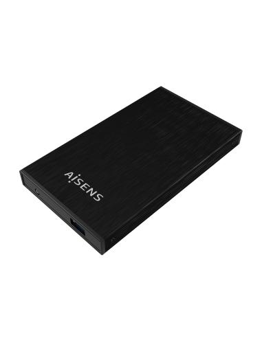 CAJA EXTERNA 2.5 9.5MM SATA A USB 3.0 USB3.1 GEN1 NEGRA AISENS ASE-2523B