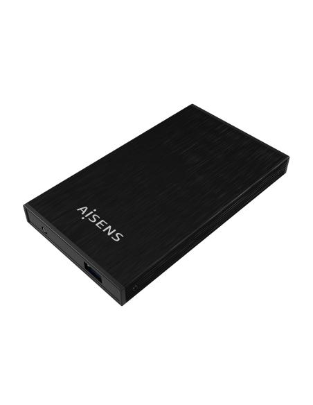 CAJA EXTERNA 2.5 9.5MM SATA A USB 3.0 USB3.1 GEN1 NEGRA AISENS ASE-2523B