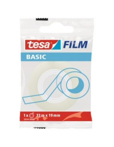 CINTA ADHESIVA TRANSLÚCIDA BASIC 19MM.X33M. TESA 58544-0000