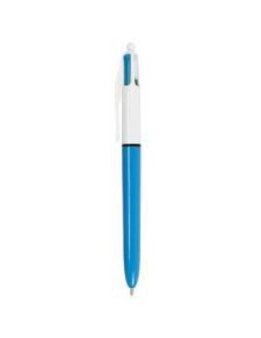 BOLIGRAFO 4 COLORES MEDIUM TRAZO 0,3 MM. AZUL/NEGRO/ROJO Y VERDE BIC 982866