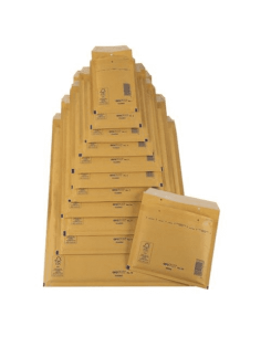 CAJA 100 BOLSAS AIR BAG ACOLCHADA Nº 13 KRAFT AUTOADHESIVO TAMAÑO MEDIDA INTERIOR 150X215, PESO 19 GRS. SAM 145992
