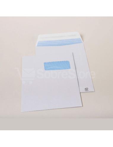 CAJA 250 BOLSAS DIN C4 (229X324) OFSSET BLANCO 100 GRS. V.D. 50X110 B.220 D.20 AUTOSAM AUTOADHESIVO CON TIRA SILICONA SAM 148900