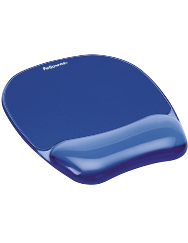 ALFOMBRILLA CON REPOSAMUÑECAS RATON GEL AZUL FELLOWES 9114120