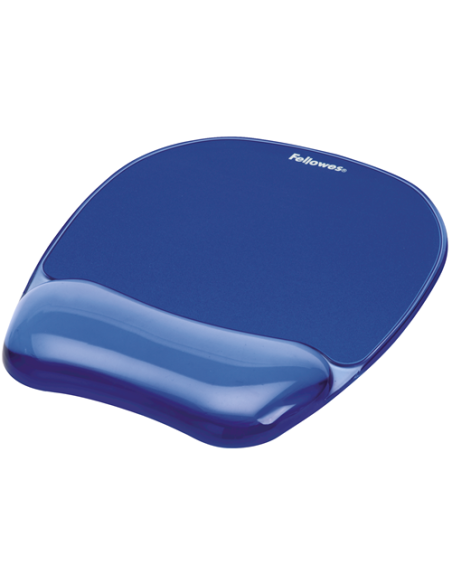 ALFOMBRILLA CON REPOSAMUÑECAS RATON GEL AZUL FELLOWES 9114120