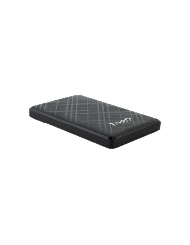 CAJA EXTERNA 2.5 TOOQ SATA USB3.1 GEN1 NEGRA TQE-2500B