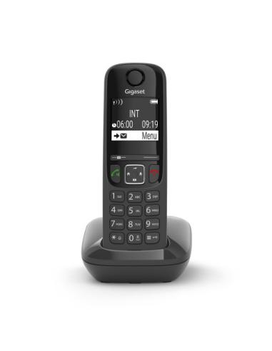 Gigaset AS690 Teléfono DECT/analógico Identificador de llamadas Negro