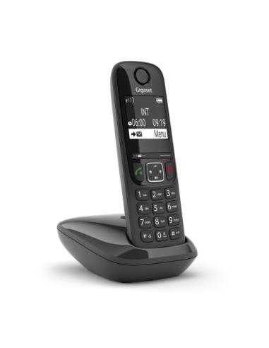 Gigaset AS690 Teléfono DECT/analógico Identificador de llamadas Negro