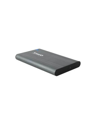 CAJA EXTERNA 2.5 TOOQ SATA USB3.1 GEN1 GRIS TQE-2503G