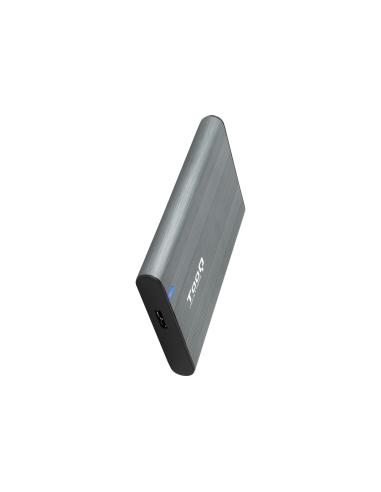 CAJA EXTERNA 2.5 TOOQ SATA USB3.1 GEN1 GRIS TQE-2503G
