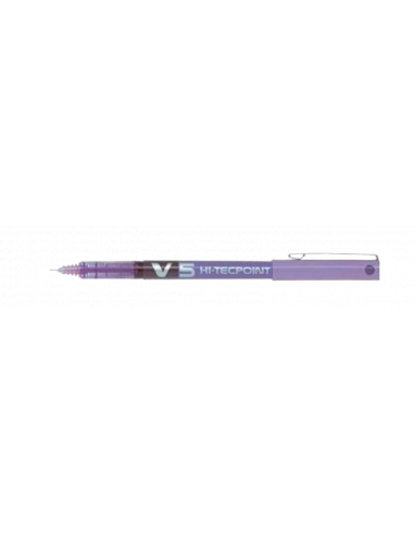 BOLIGRAFO ROLLER TINTA LIQUIDA V5 VIOLETA PILOT BX-V5-V