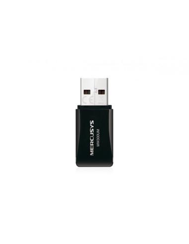 Mercusys MW300UM adaptador y tarjeta de red Interno USB 300 Mbit/s