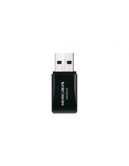 Mercusys MW300UM adaptador y tarjeta de red Interno USB 300 Mbit/s