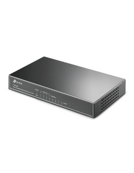 TP-LINK TL-SF1008P No administrado Fast Ethernet (10/100) Energía sobre Ethernet (PoE) Negro