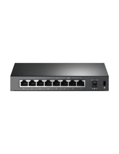 TP-LINK TL-SF1008P No administrado Fast Ethernet (10/100) Energía sobre Ethernet (PoE) Negro
