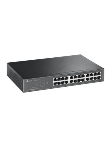 TP-LINK TL-SF1024D switch Fast Ethernet (10/100) Negro