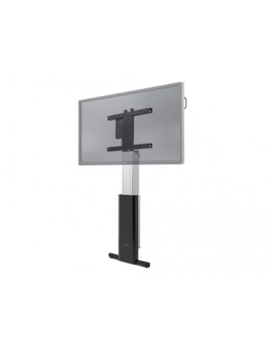 CTOUCH 10080250 soporte de pie para pantalla plana 2,18 m (86") Soporte de suelo con ruedas para pantalla plana Aluminio, Negro