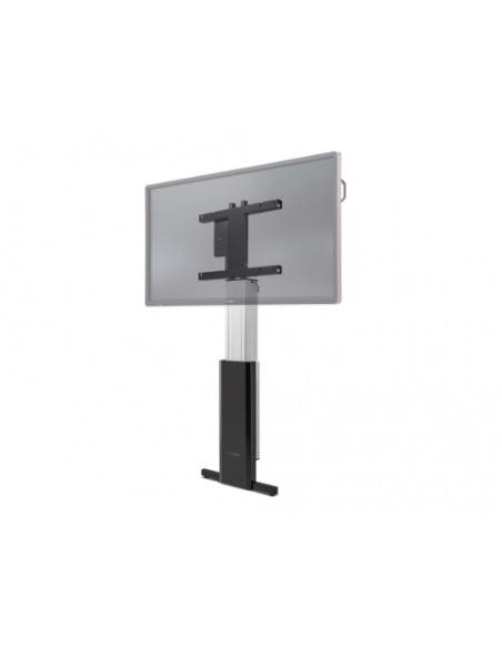 CTOUCH 10080250 soporte de pie para pantalla plana 2,18 m (86") Soporte de suelo con ruedas para pantalla plana Aluminio, Negro