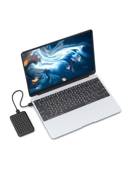 CAJA EXTERNA 2.5 9.5MM SATA A USB 3.0 USB3.1 GEN1 NEGRA AISENS ASE-2521B