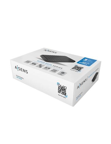 CAJA EXTERNA 2.5 9.5MM SATA A USB 3.0 USB3.1 GEN1 NEGRA AISENS ASE-2521B
