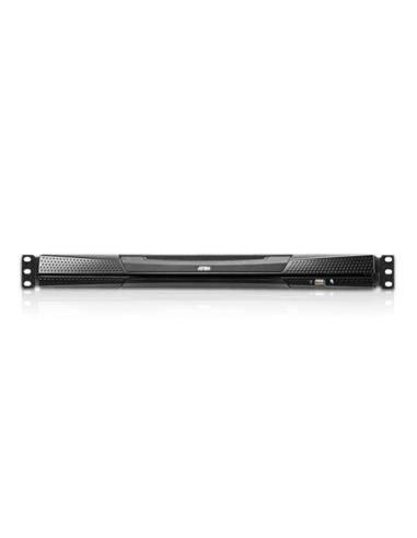 Aten Consola LCD dual rail con switch KVM integrado multi-interfaz Cat 5 de 16 puertos