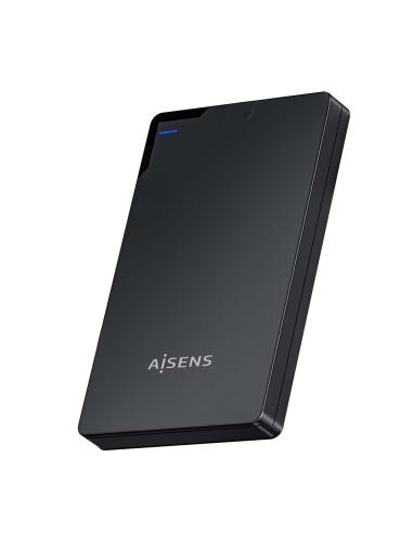 CAJA EXTERNA 2.5 9.5MM SATA A USB 3.0 USB3.1 GEN1 NEGRA AISENS ASE-2520B