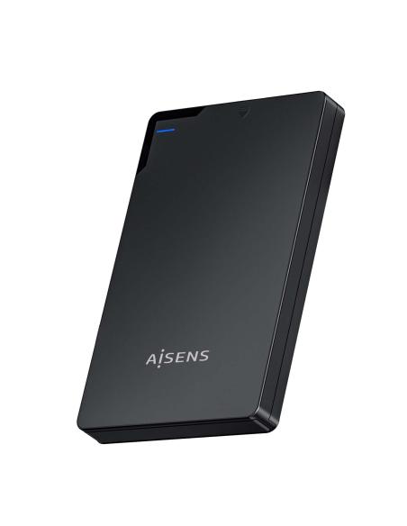 CAJA EXTERNA 2.5 9.5MM SATA A USB 3.0 USB3.1 GEN1 NEGRA AISENS ASE-2520B