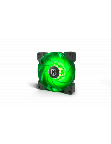 NOX H-SYNC Carcasa del ordenador Ventilador 12 cm Negro, Transparente