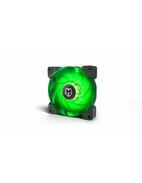 NOX H-SYNC Carcasa del ordenador Ventilador 12 cm Negro, Transparente