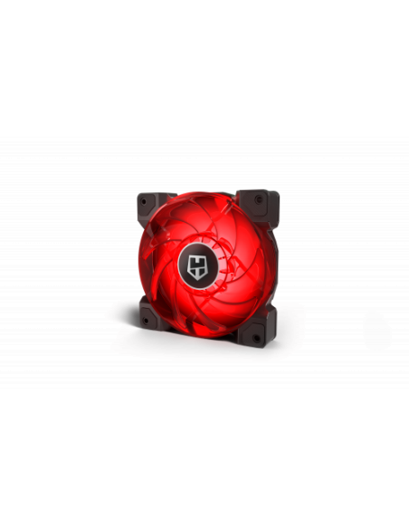 NOX H-SYNC Carcasa del ordenador Ventilador 12 cm Negro, Transparente