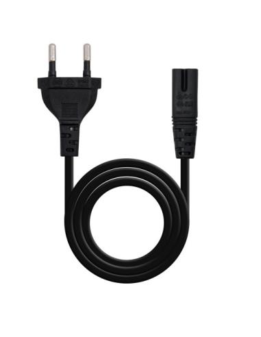 Nanocable 10.22.0402 cable de transmisión Negro 1,5 m CEE7/16 C7 acoplador