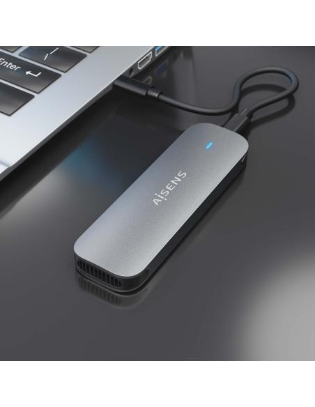 CAJA EXTERNA M.2 NGFF ASM2-006GRY SATA A USB3.1 GEN1 GRIS AISENS ASM2-006GRY