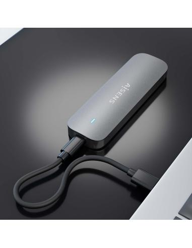 CAJA EXTERNA M.2 NGFF ASM2-006GRY SATA A USB3.1 GEN1 GRIS AISENS ASM2-006GRY