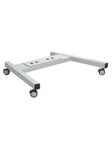 BASTIDOR DE CARRITO EXTRA LARGO / PLATA