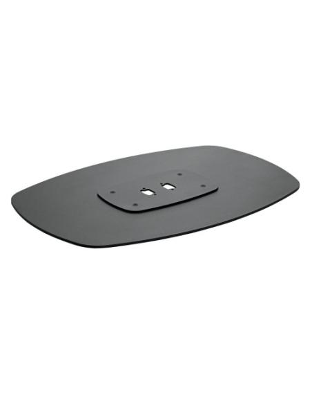 VOGELS GAMA PROFESIONAL BASES A SUELO PARA TUBOS CONNECT-IT FLOOR PUC27XX PFF 7040 FLOOR PLATE BACK TO BACK LARGE NEGRO (PFF7040