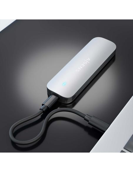 CAJA EXTERNA M.2 NGFF ASM2-025SL NVME A USB3.2 GEN2 PLATA AISENS ASM2-025SL