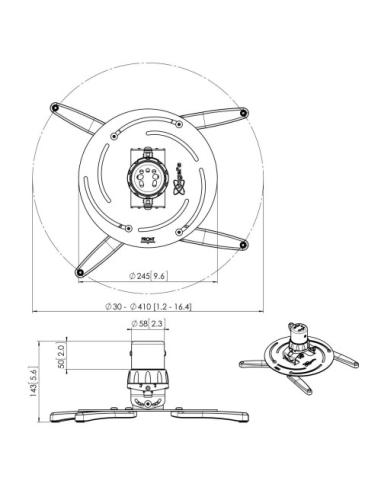 VOGELS PPC 2500 PROJECTOR CEILLING MOUNT