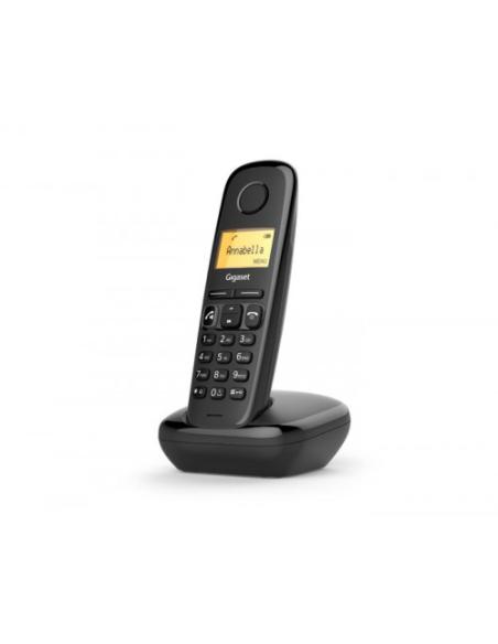 Gigaset A270 Teléfono DECT Identificador de llamadas Negro